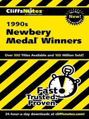 cover image of CliffsNotes The 1990s Newbery Medal Winners